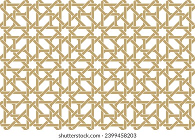 Seamless geometric pattern in authentic arabian style. Vector illustration