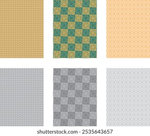 Seamless geometric pattern in authentic Arabian style. Vector illustration
