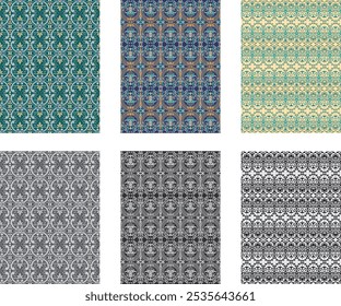 Seamless geometric pattern in authentic Arabian style. Vector illustration
