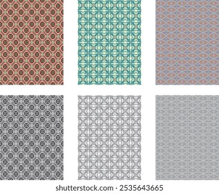 Seamless geometric pattern in authentic Arabian style. Vector illustration
