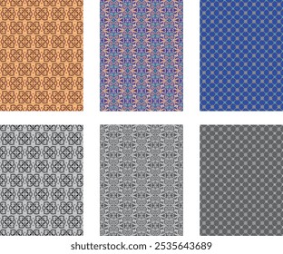 Seamless geometric pattern in authentic Arabian style. Vector illustration
