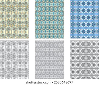 Seamless geometric pattern in authentic Arabian style. Vector illustration
