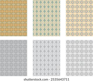 Seamless geometric pattern in authentic Arabian style. Vector illustration
