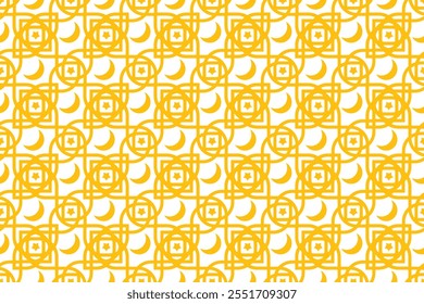 Seamless geometric pattern in authentic arabian style. Vector illustration
