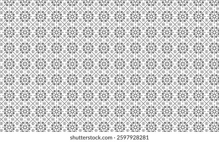 Seamless geometric pattern in authentic arabian style, Vector illustration