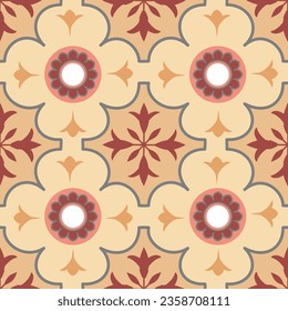 Seamless geometric pattern in aztec style. Vector illustration. geometric pattern design in illustration, pattern wallpaper,flower backgound