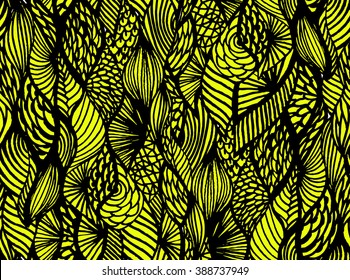 Seamless geometric pattern in aztec style. Tribal ethnic vector texture.
