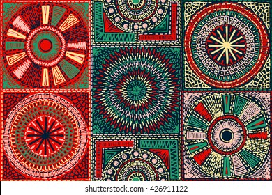 Seamless geometric pattern in aztec style. Tribal ethnic vector texture. Figure tribal embroidery. Indian, Mexican, folk pattern.