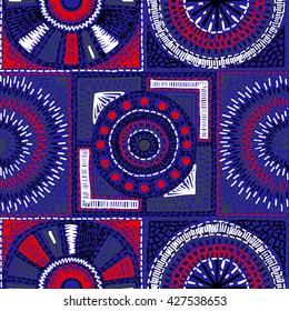 Seamless geometric pattern in aztec style. Tribal ethnic vector texture. Figure tribal embroidery. Indian, Mexican, folk pattern.