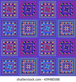 Seamless geometric pattern in aztec style. Tribal ethnic vector texture. Figure tribal embroidery. Indian, Mexican, folk pattern.