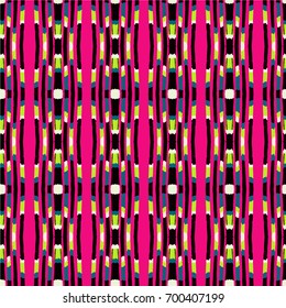 Seamless geometric pattern in Aztec style. Tribal ethnic vector texture. African drawing markers. Figure tribal embroidery. Indian, Mexican, folk pattern.