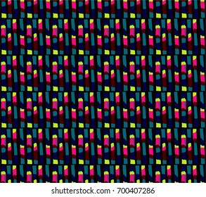 Seamless geometric pattern in Aztec style. Tribal ethnic vector texture. African drawing markers. Figure tribal embroidery. Indian, Mexican, folk pattern.