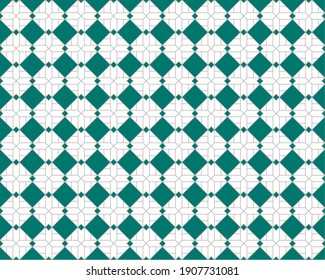 Seamless geometric pattern background. Design for prints on fabrics, textile, surface, paper, wallpaper, interior, patchwork, wrapping.