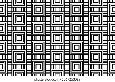 Seamless geometric pattern for background. Geometric design for cloth, paper, wallpaper, craft, tile, backdrop, and more. 