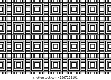 Seamless geometric pattern for background. Geometric design for cloth, paper, wallpaper, craft, tile, backdrop, and more. 