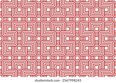 Seamless geometric pattern for background. Geometric design for cloth, paper, wallpaper, craft, tile, backdrop, and more. 