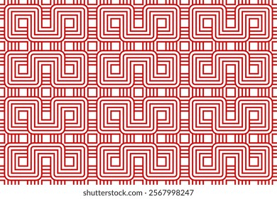 Seamless geometric pattern for background. Geometric design for cloth, paper, wallpaper, craft, tile, backdrop, and more. 