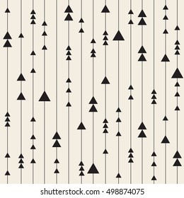 Seamless geometric  pattern background from lines and triangle
