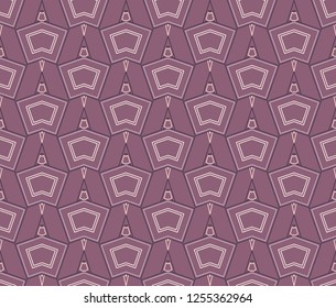 Seamless geometric pattern, background, ornament. Useful as design element for texture and artistic compositions. 
