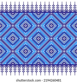 Seamless geometric pattern. Background texture in geometric ornamental style. Embroidery for fashion textile and fabric,carpet,wallpaper,clothing,wrapping,batik,fabric,silk.	