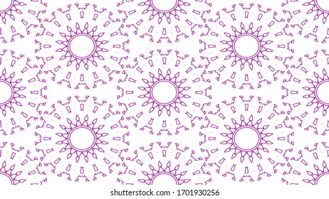 Seamless geometric pattern background. Vector ornament for your design