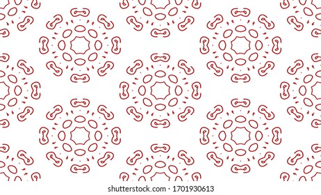 Seamless geometric pattern background. Vector ornament for your design