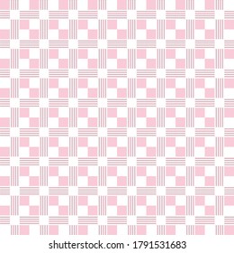 Seamless with geometric pattern background vector.