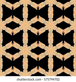 Seamless geometric pattern background. Vector art.