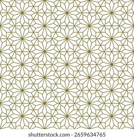 Seamless geometric pattern based on arabic craft