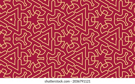 seamless geometric pattern. Basic geometric shapes designed in a repeating pattern. suitable as a background or texture. modern and elegant geometric pattern. floral and pattern