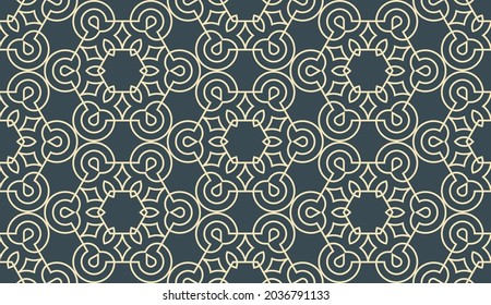 seamless geometric pattern. Basic geometric shapes designed in a repeating pattern. suitable as a background or texture. modern and elegant geometric pattern. floral and pattern