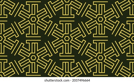 seamless geometric pattern. Basic geometric shapes designed in a repeating pattern. suitable as a background or texture. modern and elegant geometric pattern. floral and modern pattern