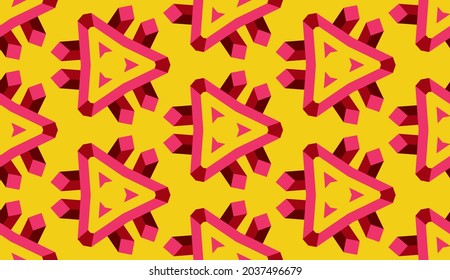 seamless geometric pattern. Basic geometric shapes designed in a repeating pattern. suitable as a background or texture. modern and elegant geometric pattern. floral and modern pattern