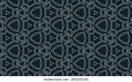 seamless geometric pattern. Basic geometric shapes are designed in a repeating pattern. suitable as a background or texture. modern and elegant geometric pattern. floral and pattern