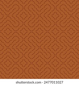 Seamless Geometric pattern. Beautiful brown wave seamless pattern designs suitable for Backgrounds, Interiors, Textiles, Tiles, Wallpapers, Printing, Textures, Fabrics, Cover, etc. EPS 10