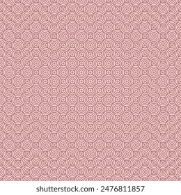 Seamless Geometric pattern. Beautiful red wave seamless pattern designs suitable for Backgrounds, Interiors, Textiles, Tiles, Wallpapers, Printing, Textures, Fabrics, Cover, etc. EPS 10