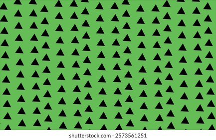 seamless geometric pattern  in black and green
