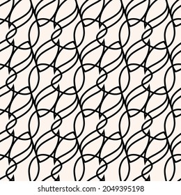 Seamless geometric pattern. Black hand drawn decorative element background.