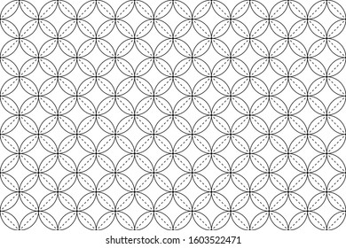 seamless geometric pattern. black and white rectangular. background, vector, illustration