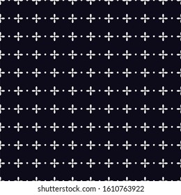 Seamless Geometric pattern in black and white. Vintage ornament for wallpaper, printing on the packaging paper, textiles. Vector