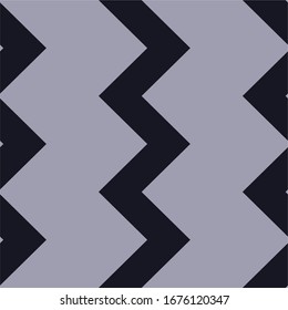 Patrón geométrico de colores blanco y negro. Fondo de chevron impecable. Vector. Papel pintado, embalajes impresos, textiles