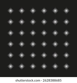 nahtloses geometrisches Muster schwarz-weiß