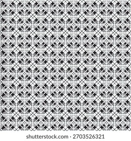 seamless geometric pattern black and white background, vector, illustration