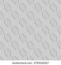 seamless geometric pattern black and white background, vector, illustration