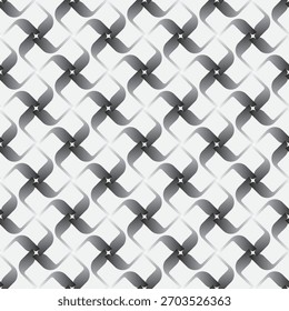 Patrón geométrico sin fisuras fondo blanco y negro, Vector, ilustración