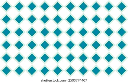 seamless geometric pattern with block of diamond, green diamond checkerboard repeat pattern, replete image, design for fabric printing