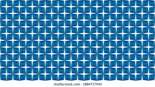 seamless geometric pattern in blue color