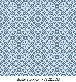 seamless geometric pattern in blue color tone. vector illustration