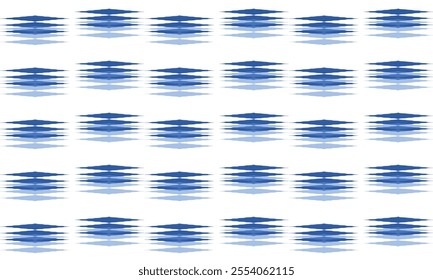 seamless geometric pattern, Blue tone Diamond checkerboard horizontal strip repeat pattern, replete image, on isolated white background design for fabric printing, racing
