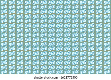 Seamless geometric pattern in blue white and yellow color with design.Vector seamless geometric pattern